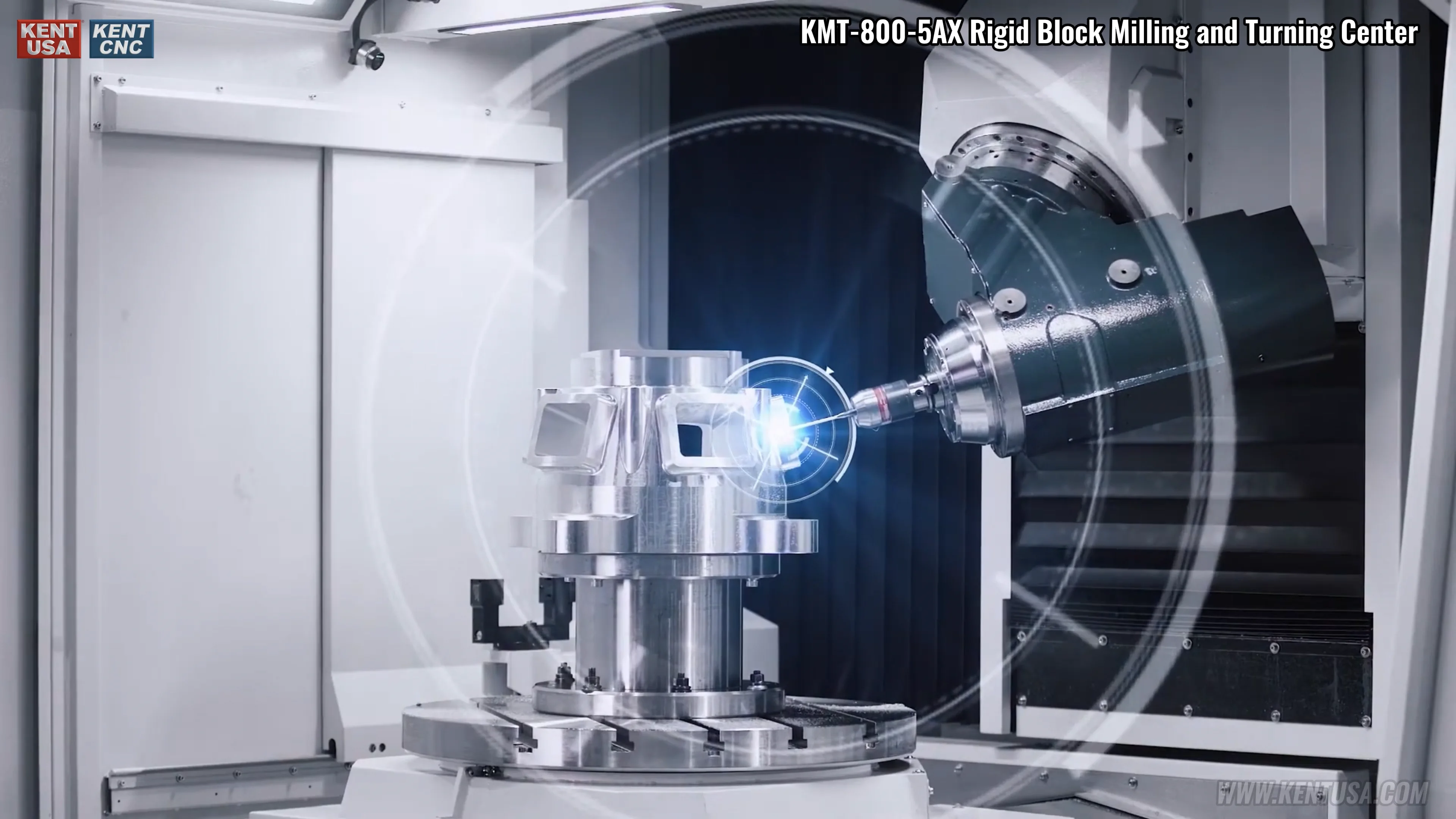 5-Axis Milling and Turning Center - Kent CNC