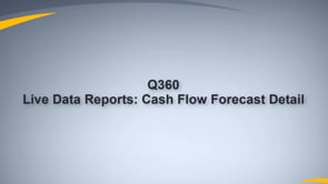 Financial: Cash Flow Forecast