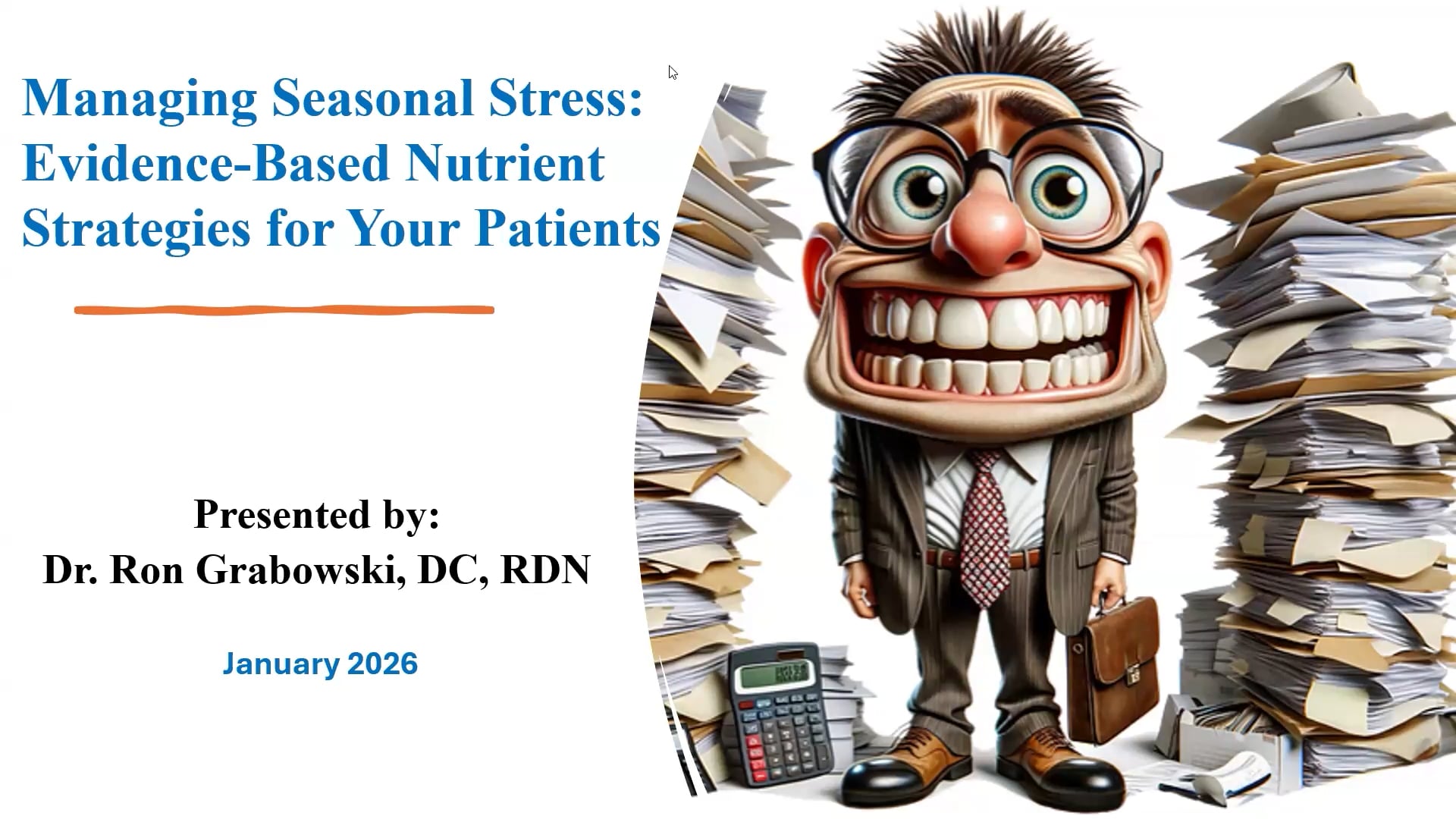 Managing Seasonal Stress: Evidence-Based Nutrient Strategies for Your Patients