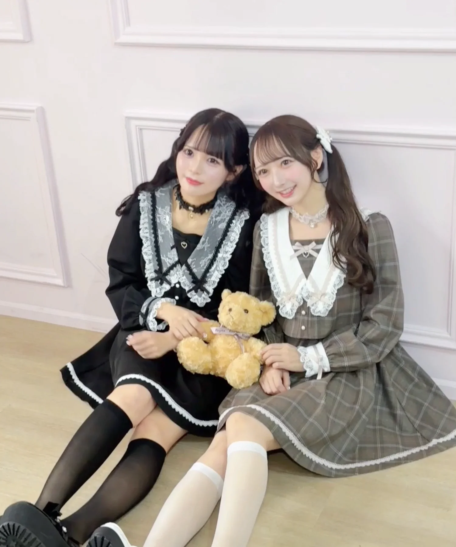 レイヤード配色セーラーワンピース | Rlab store