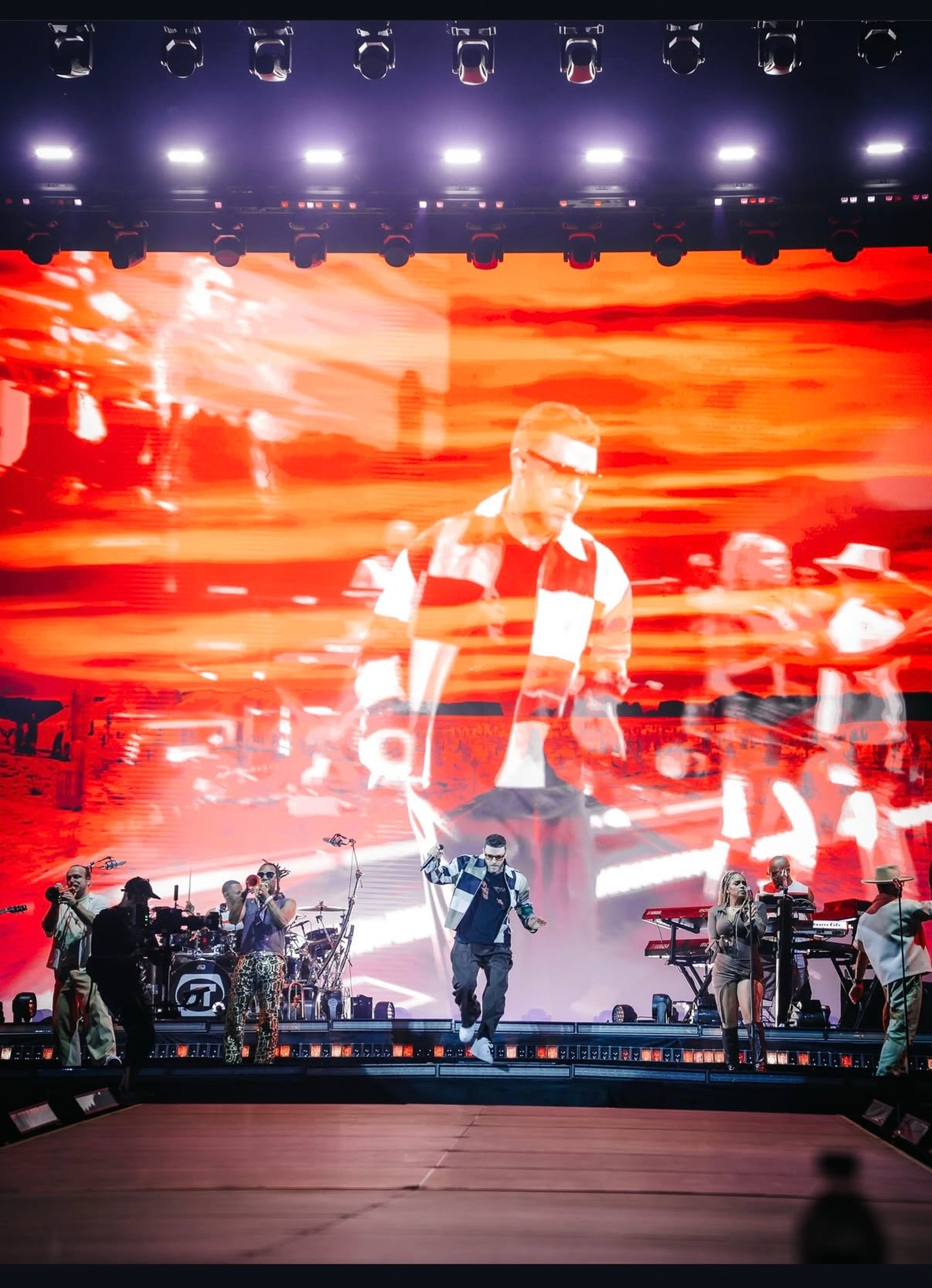 Justin Timberlake — Olympic Stadium, Standbild aus dem offiziellen Projektfilm