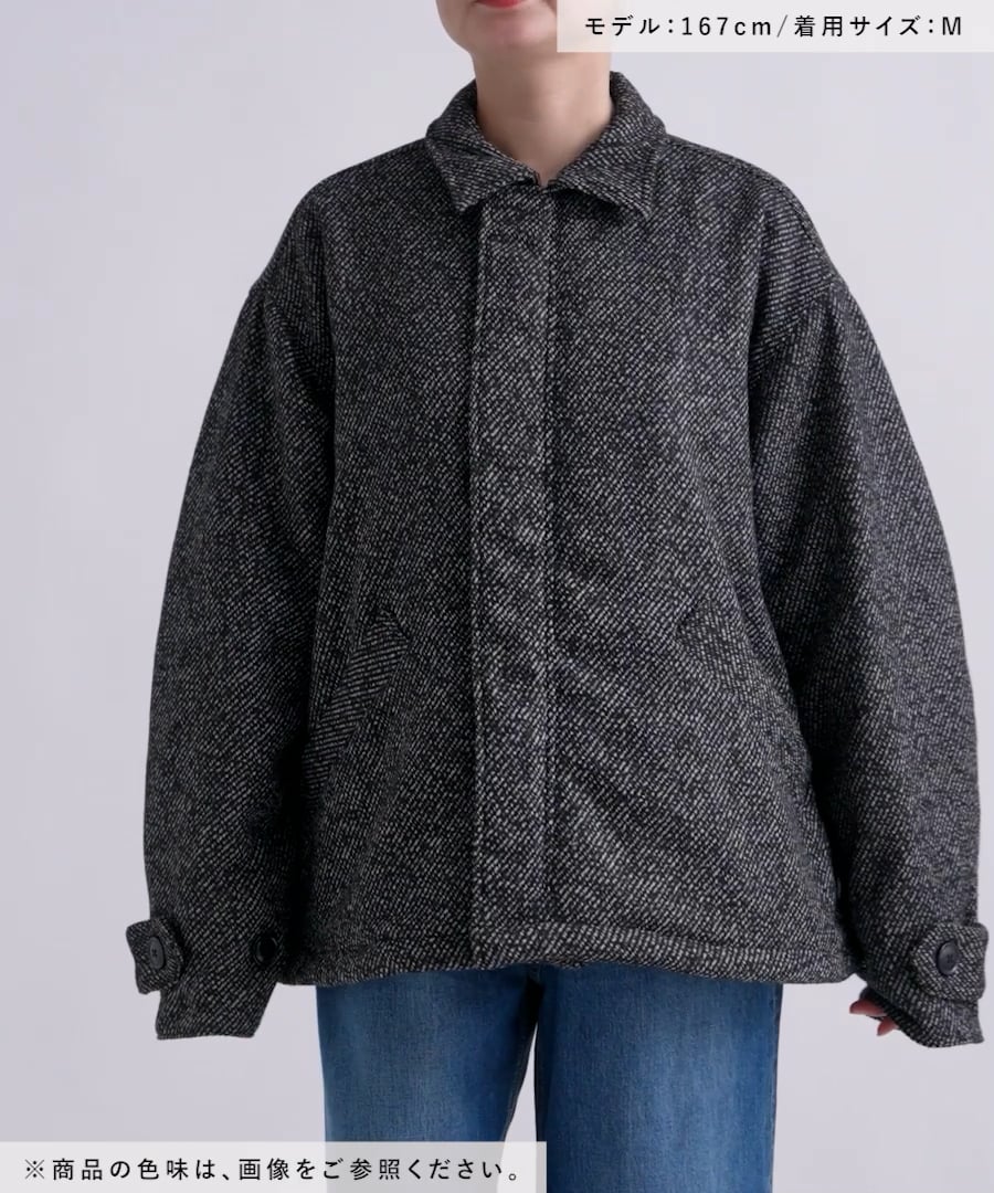 LFM(U)】ツイードZIPブルゾン【UNISEX】 | [公式]ローリーズ