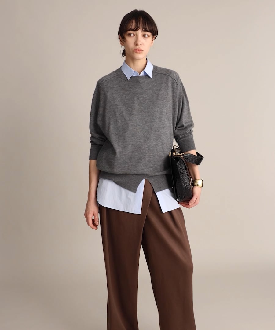 NEW】アシンメトリータックイージーパンツ | [公式]BRILL（ブリル）通販