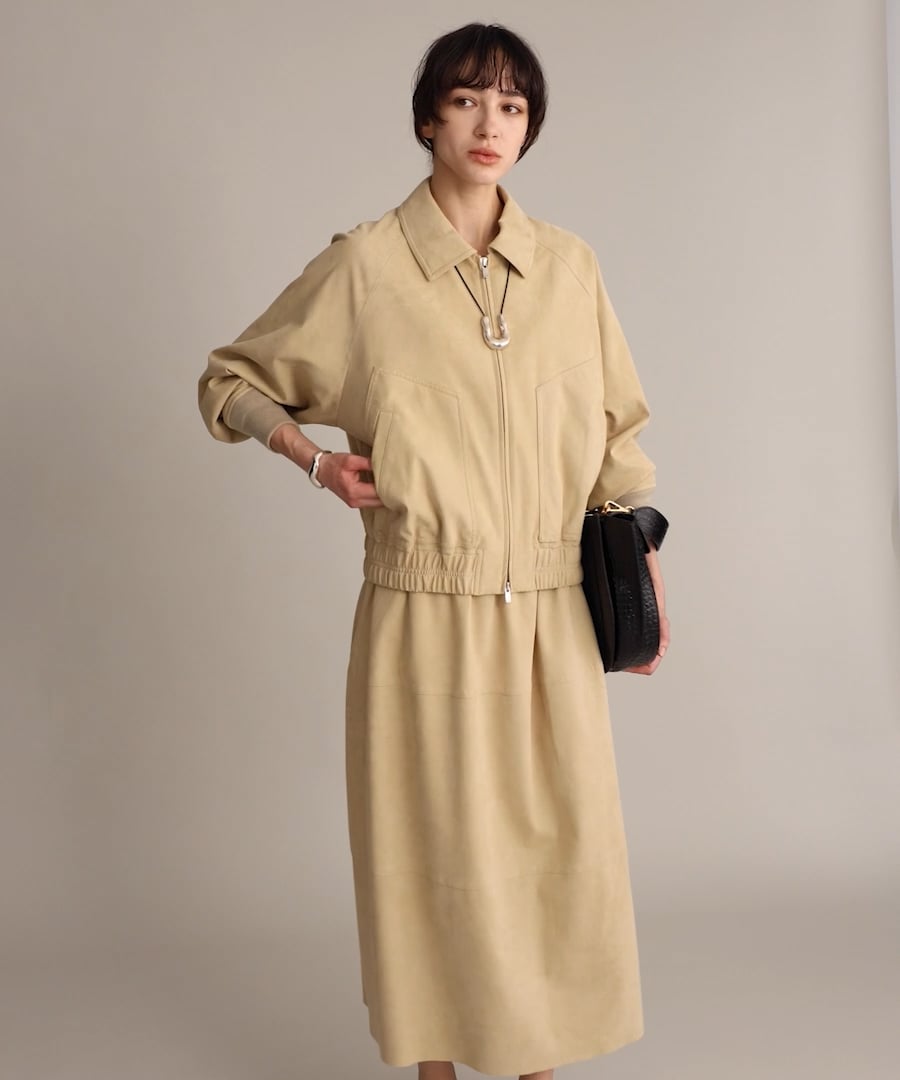 NEW】スエードライクブルゾン | [公式]BRILL（ブリル）通販