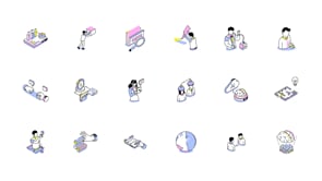 Animated Universal Isometric Icons, a Finance Illustration by Prosymbols (Thumbnail 5 of 5)