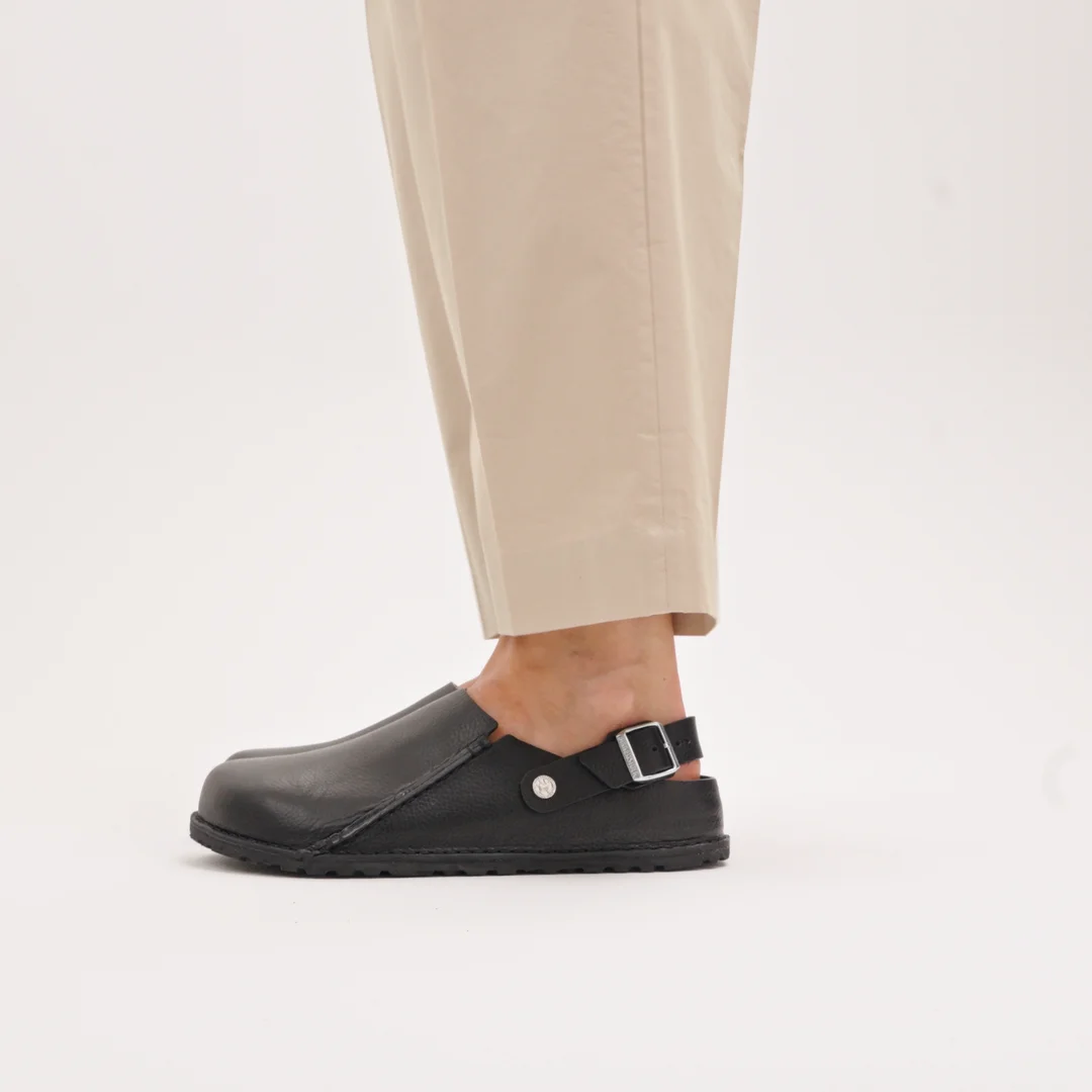 Lutry Premium Leather in Color Black | BIRKENSTOCK Canada