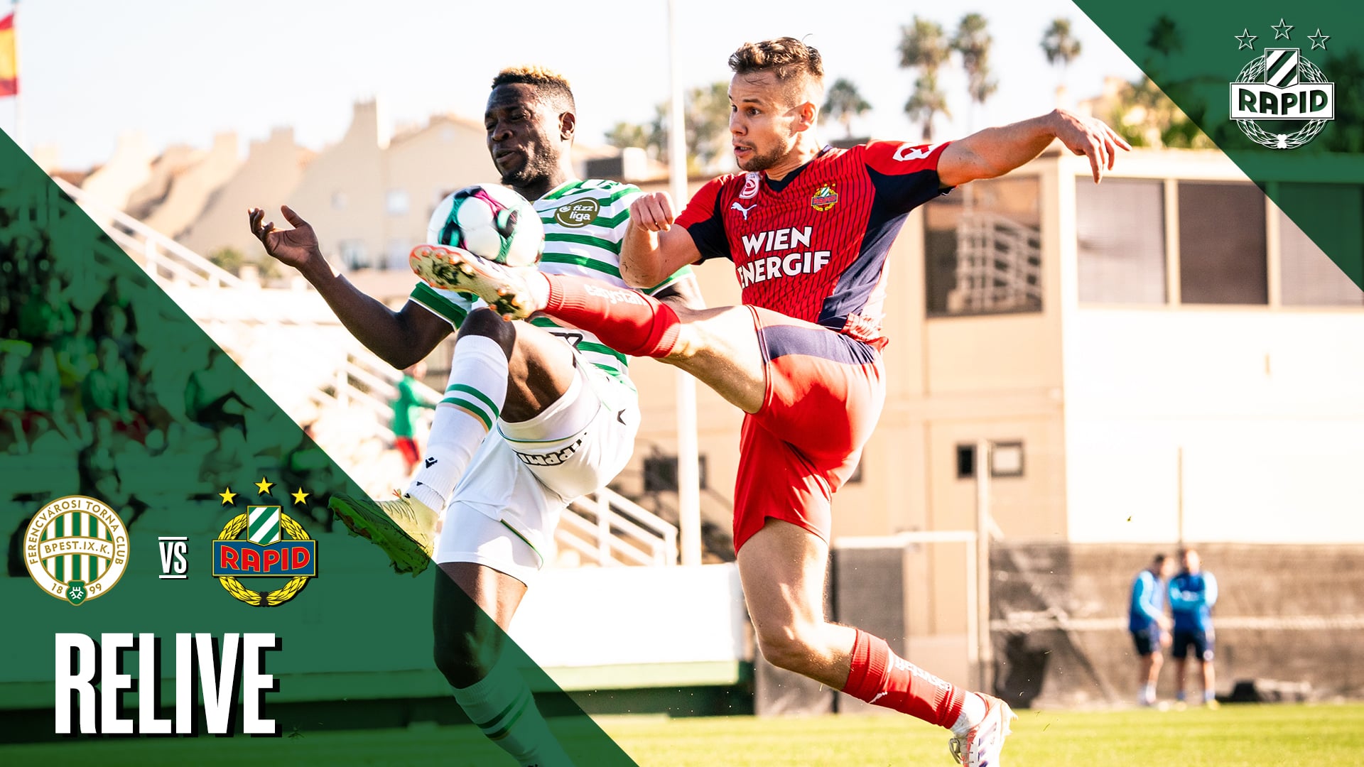 Relive: Ferencvárosi TC – SK Rapid | 1. Halbzeit