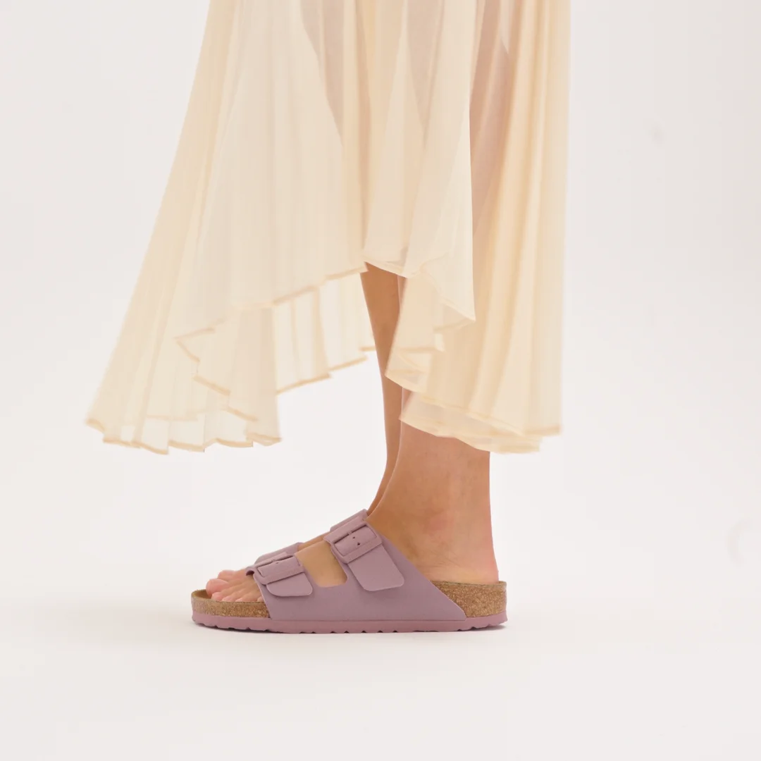 Arizona Birkibuc in Color Faded Purple | BIRKENSTOCK US