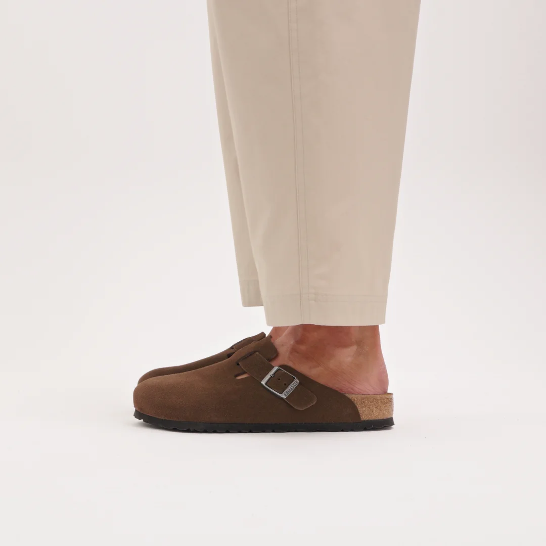 Boston BS Suede Leather in Color Carafe Tonal FB | BIRKENSTOCK Oman