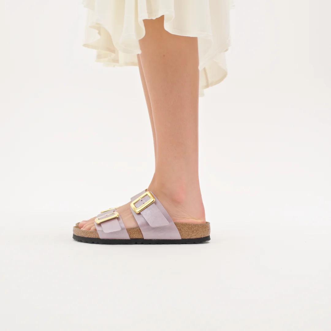 Sydney Birko Flor Cushion Buckle Graceful Pearl White Largeur Etroite 12503