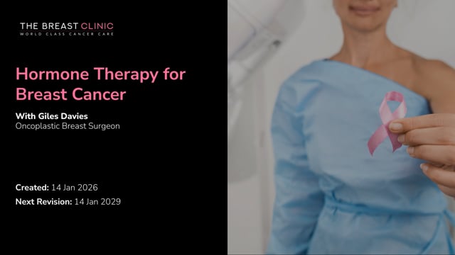 Hormone Therapy for Breast Cancer