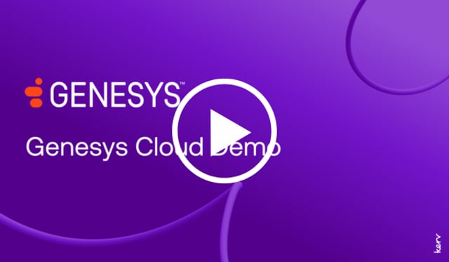 Preview of video: Genesys Cloud Demo Jan 2026
