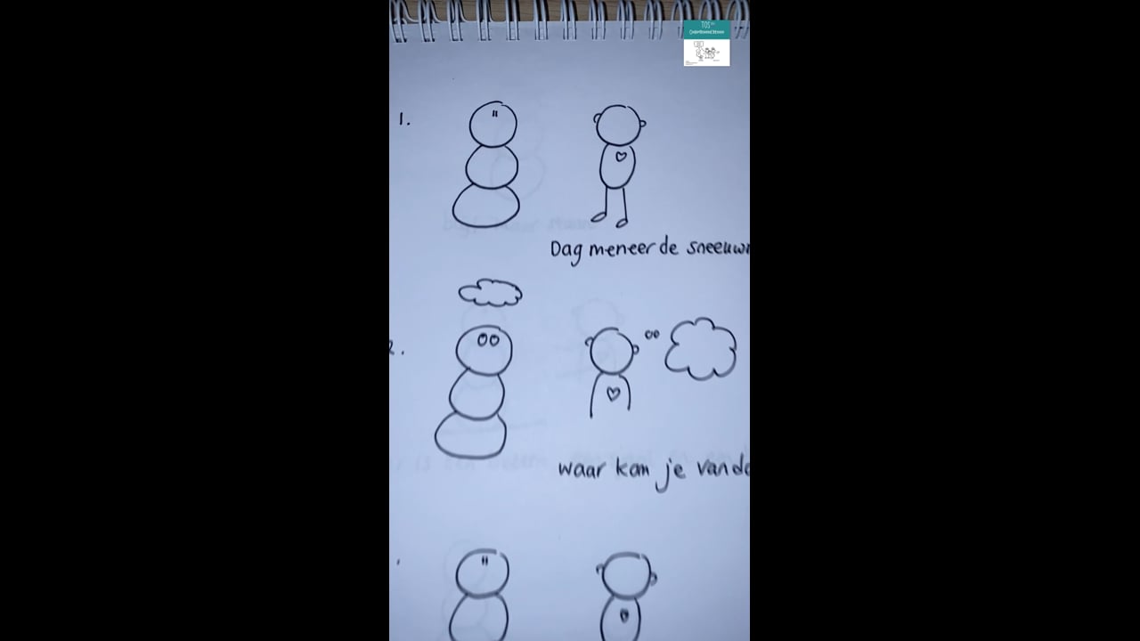 Dag meneer de sneeuwman - liedje