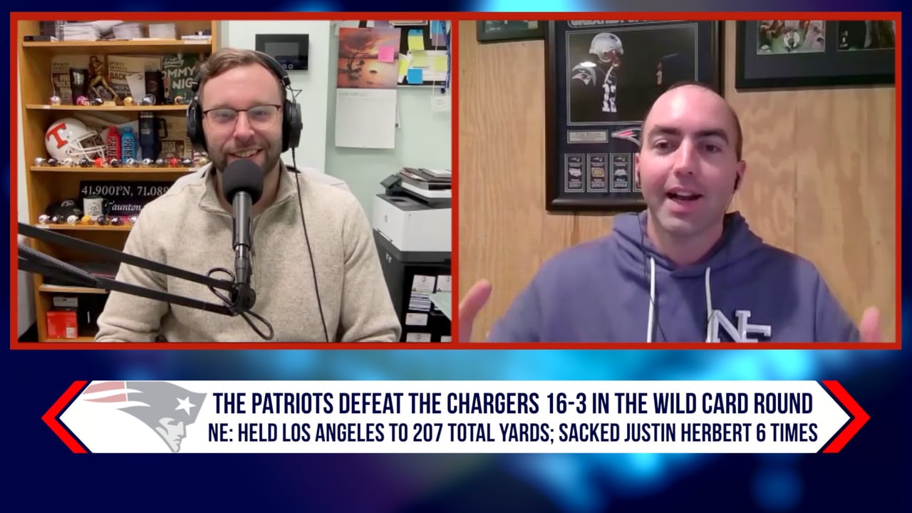 The Patriots win in the Wild Card Round 16-3 | Straight Facts Homie Season 12 Episode 21