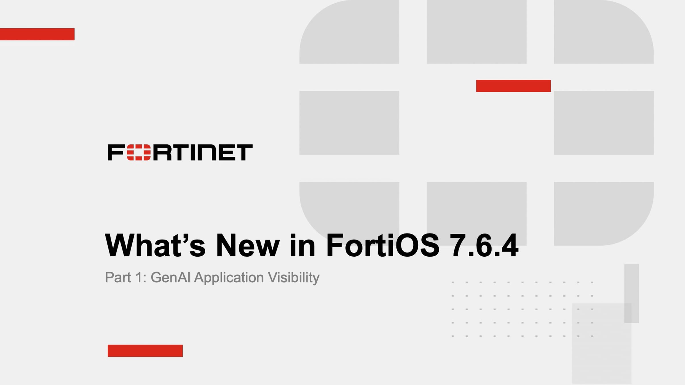 What's New in FOS 7.6.4 Part 1: GenAI Application Visibility | Videos ...