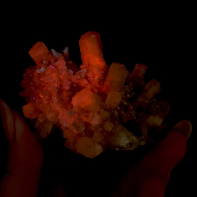 Calcite (classic locality) (fluorescent)