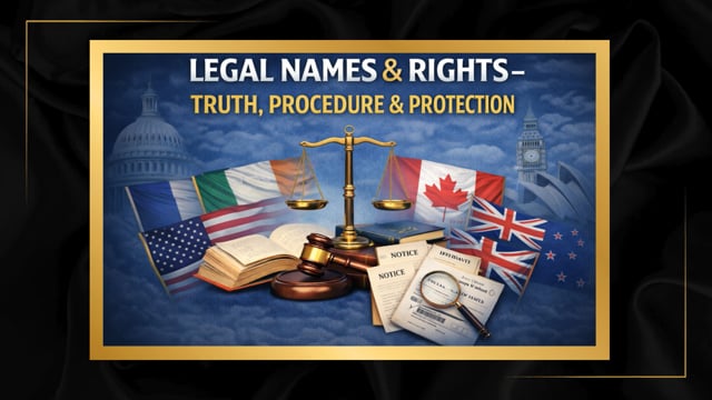 Lesson 17 - Government as a “Person” (Specific Contexts)