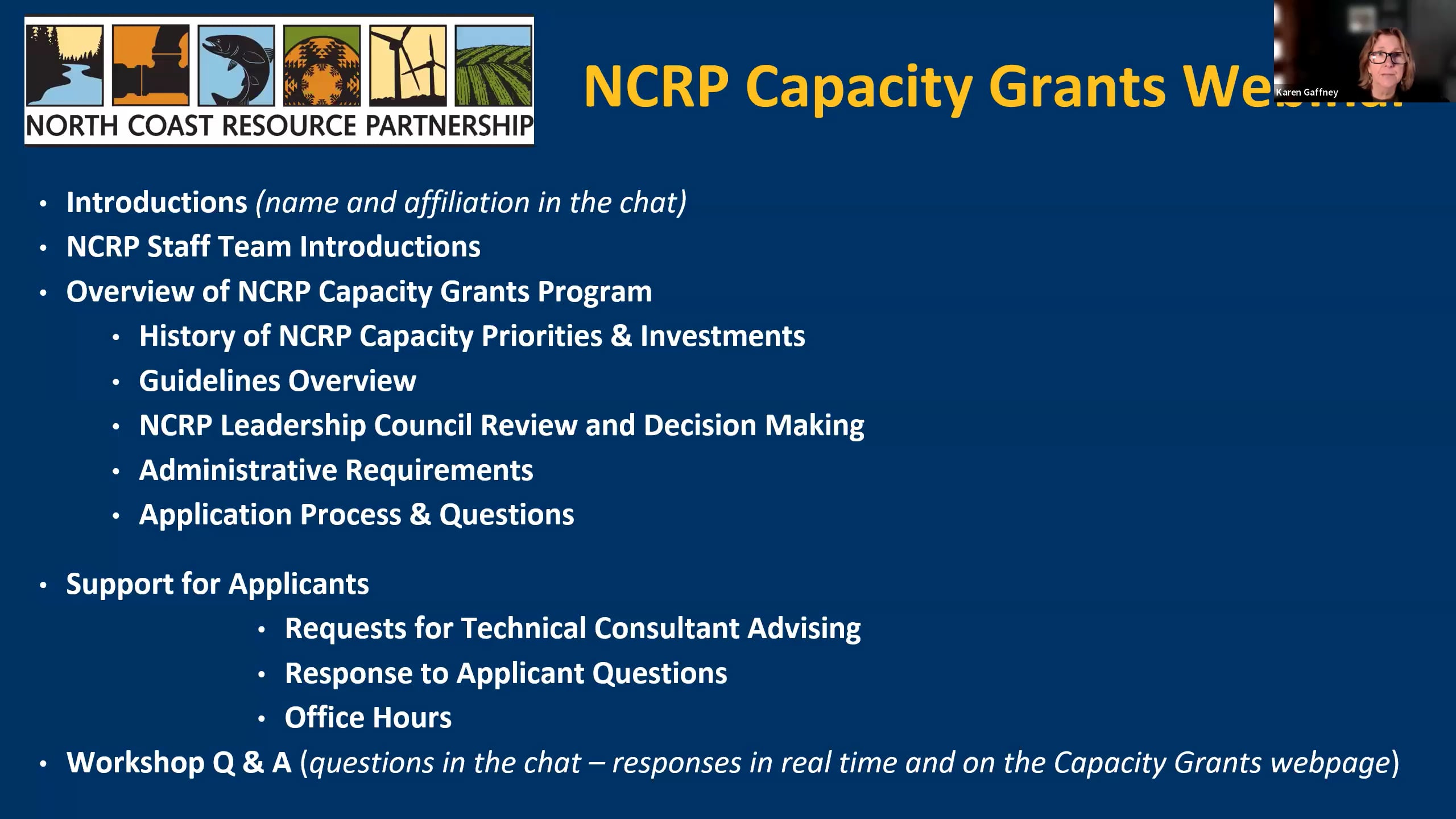 NCRP Capacity Grants Webinar | Videos & Movies on Vimeo