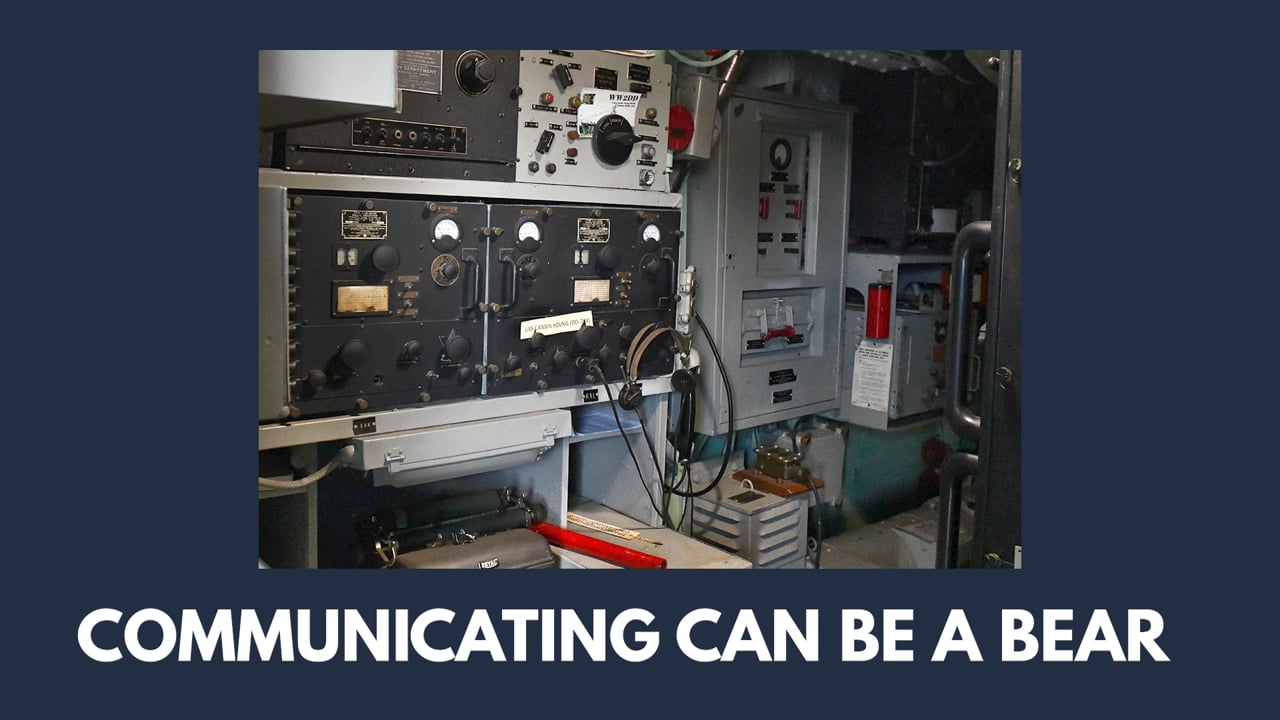 Mary M. Jackson - Communicating Can Be a Bear