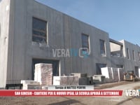 San Ginesio - Cantiere per il nuovo Ipsia, la scuola aprirà a settembre
