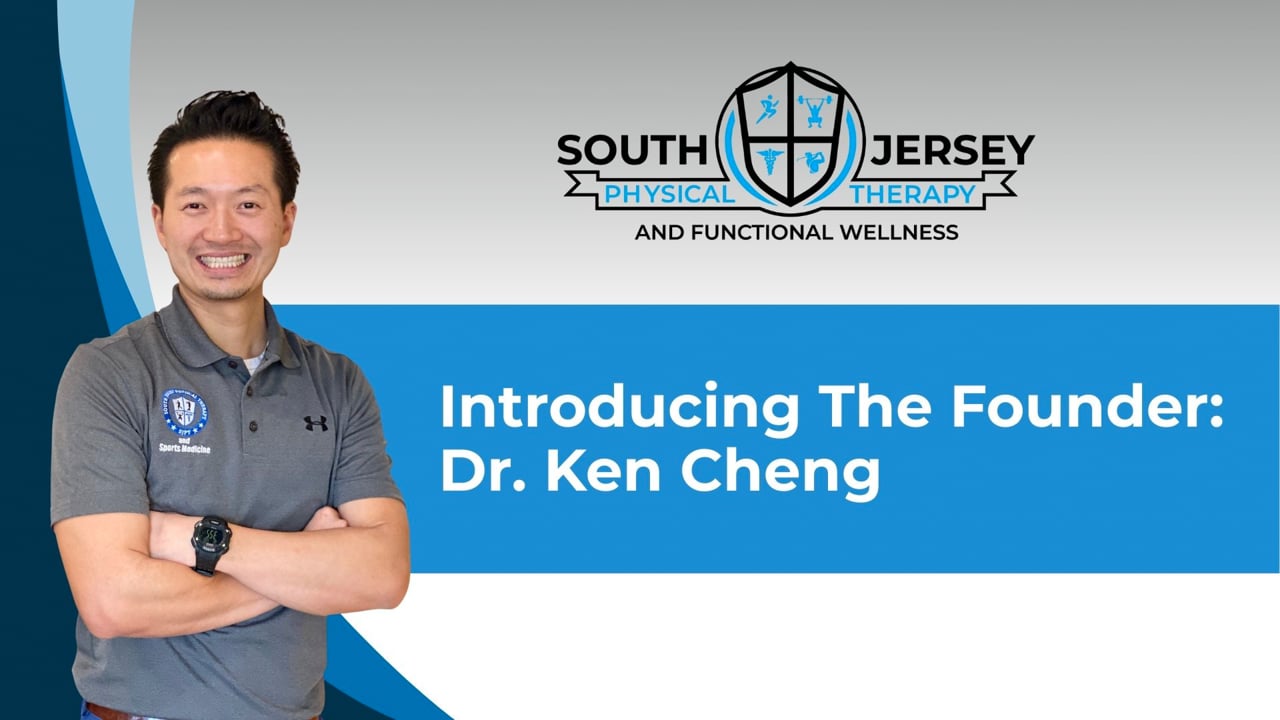 Dr. Ken Cheng explaining the whole-body approach at South Jersey Physical Therapy