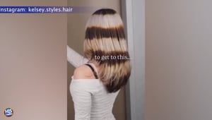 Olympic Skater Bleaches RINGS In Her Hair