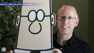 The Creator of Dilbert Accepts Jesus Before Passing Away