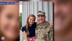 10 Year Old Creates Care Package For Military Kids