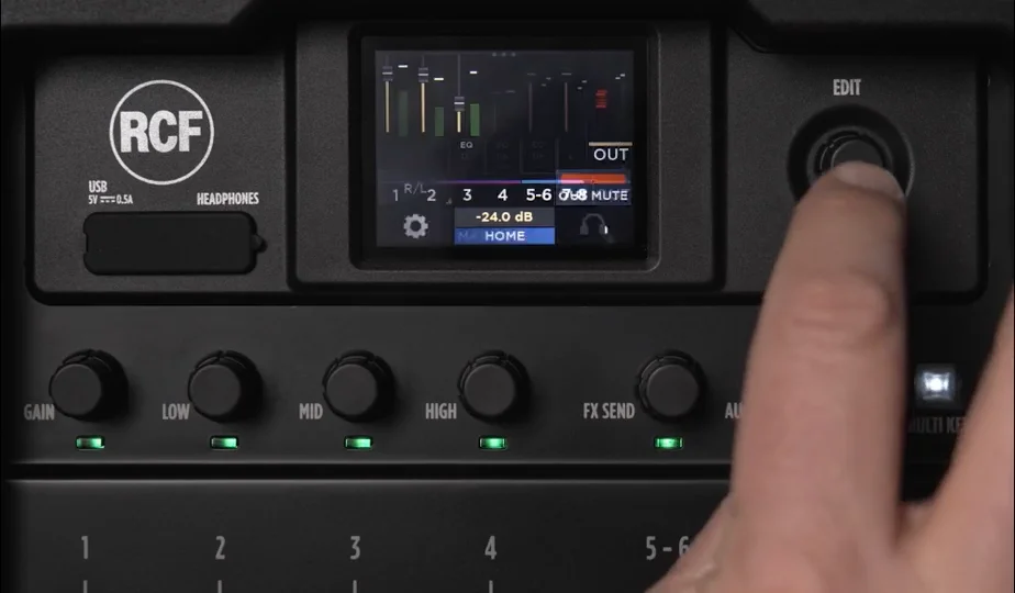 EVOX JMIX9 ACTIVE THREE-WAY COLUMN MUSIC SYSTEM