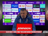 Calcio Serie C - Ascoli, Tomei: "Con la Juve NG pazienza e massima attenzione"