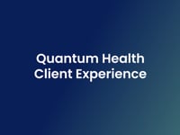 Quantum Health video/presentation/materials
