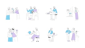 100 Animated Social and Community, a Person Illustration by Brickclay (Thumbnail 4 of 4)