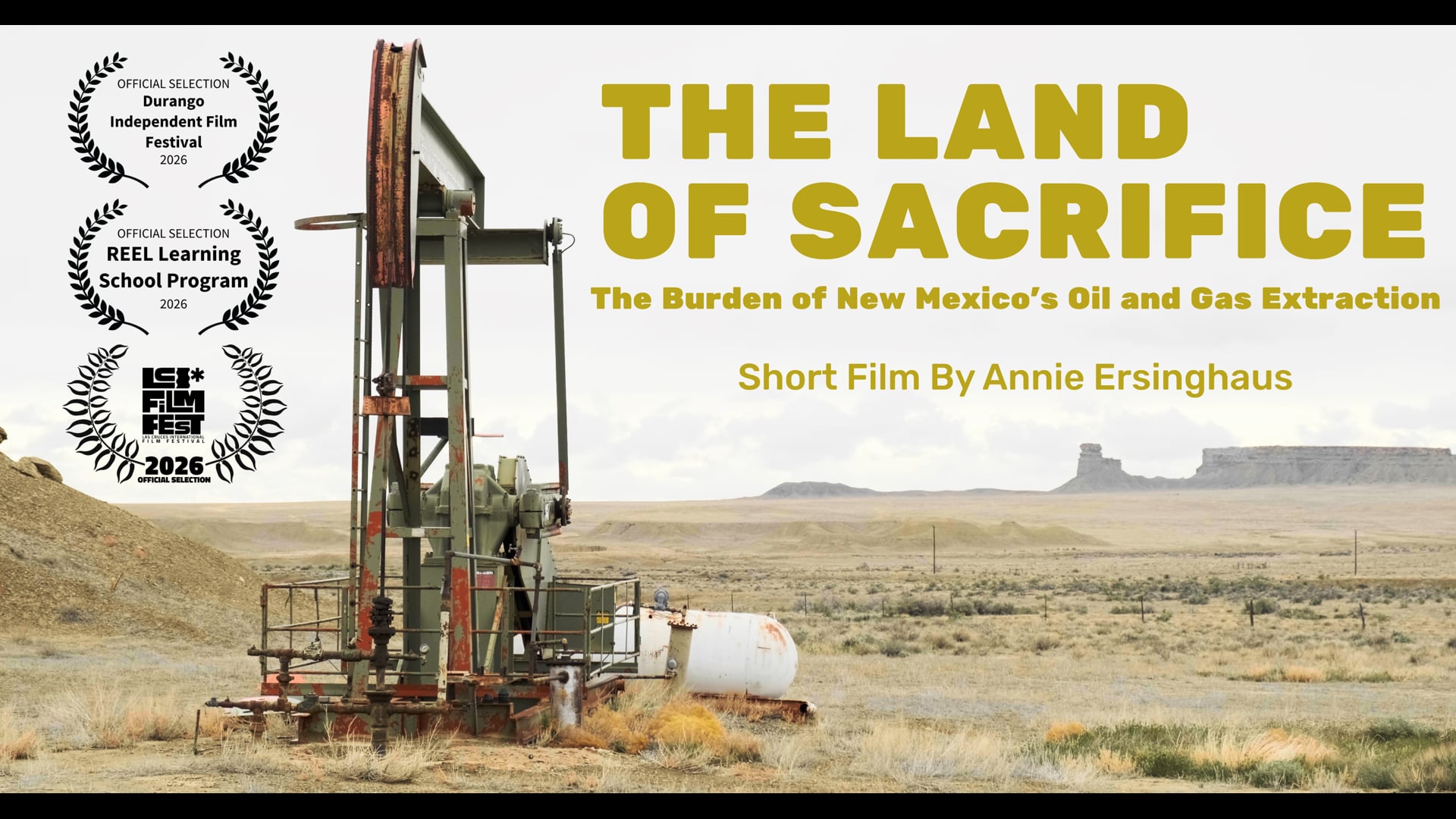 The Land of Sacrifice: The Burden of New Mexico's Oil and Gas Extraction