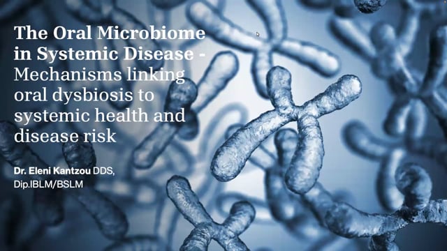 The oral microbiome in systemic disease.