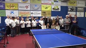 Primer aniversari de les sessions de tennis taula per a persones amb ParKinson i Alzheimer