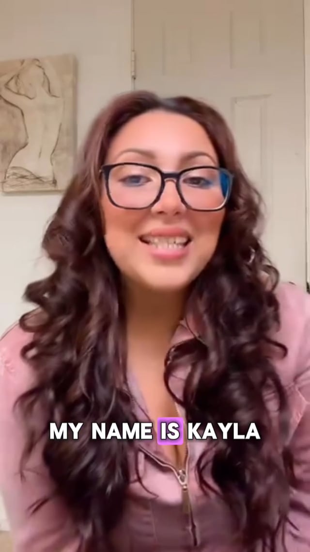 Kayla's testimonial