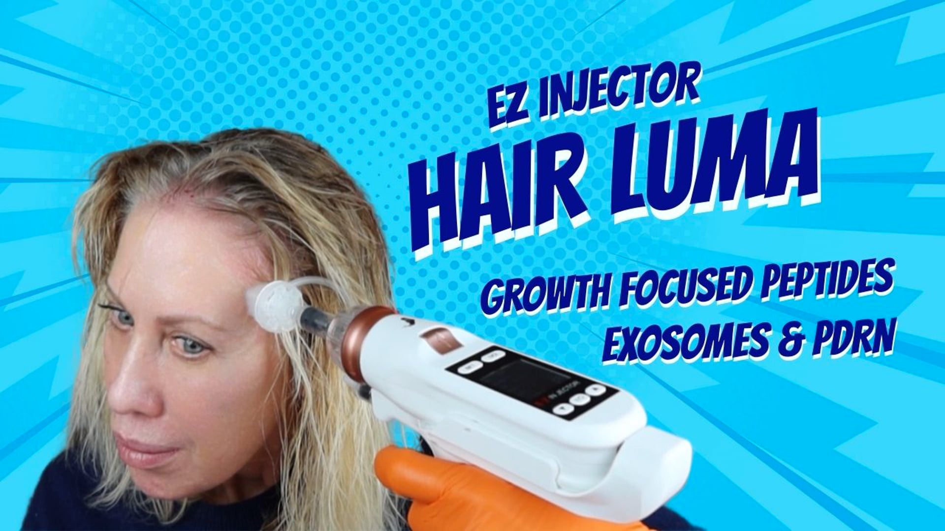HairLuma Scalp Treatment #3 - EZ Injector Application for Hairline & Crown