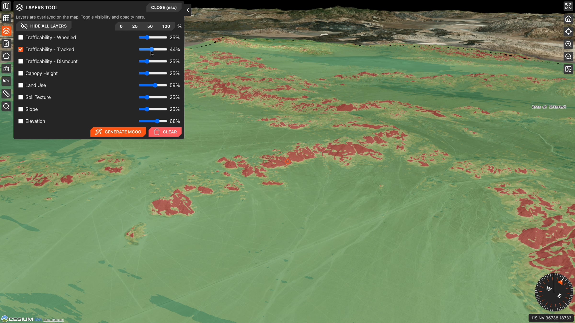 Sandtable: Modified Combined Obstacle Overlay (MCOO) | Videos & Movies ...