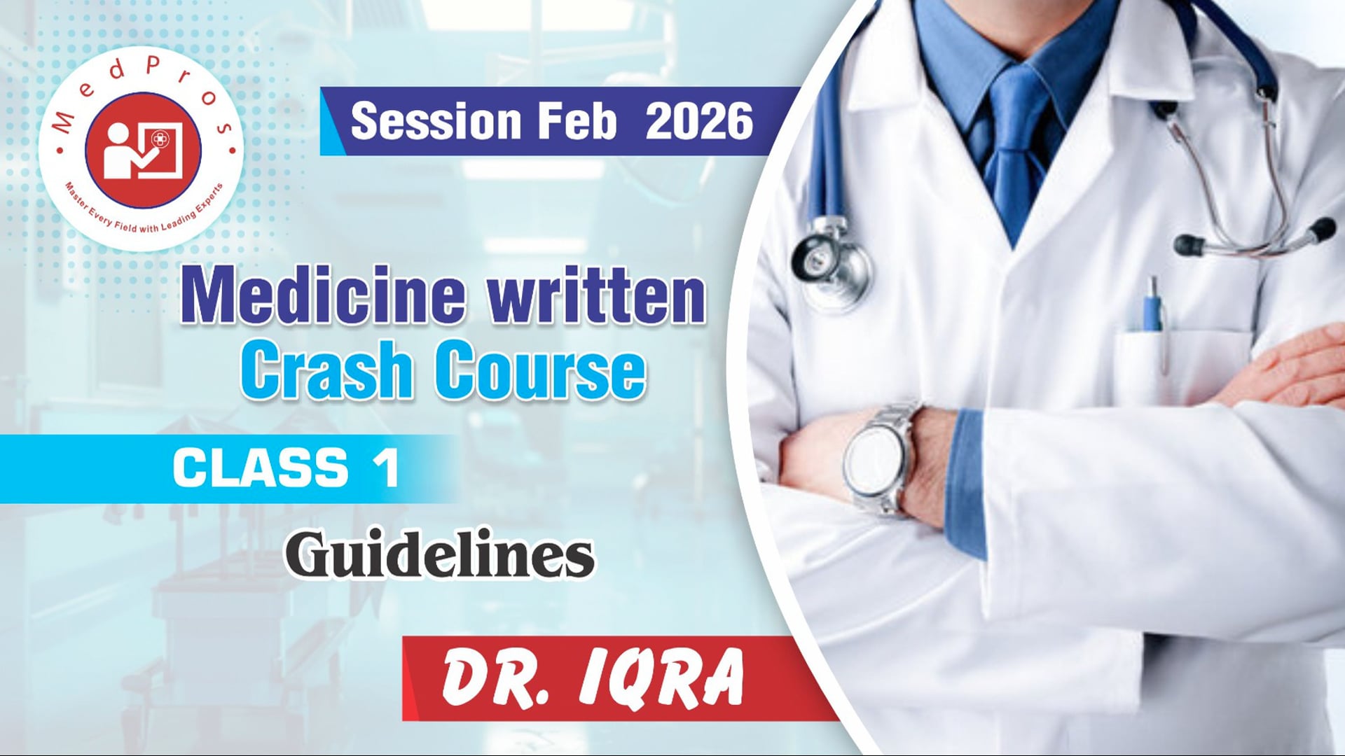  Lecture-1 || Dr Iqra