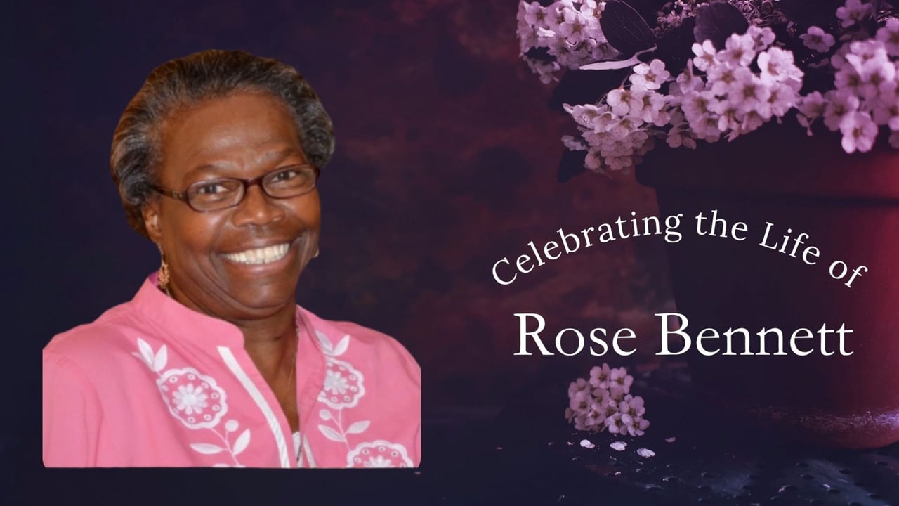Celebrating the Life of Rose L. Bennett | Lead Pastor Xavier L. Thompson, Sr.