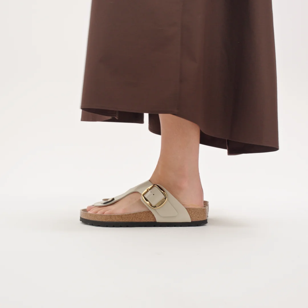 Gizeh Big Buckle / ギゼ ビッグバックル」（ナチュラルレザー