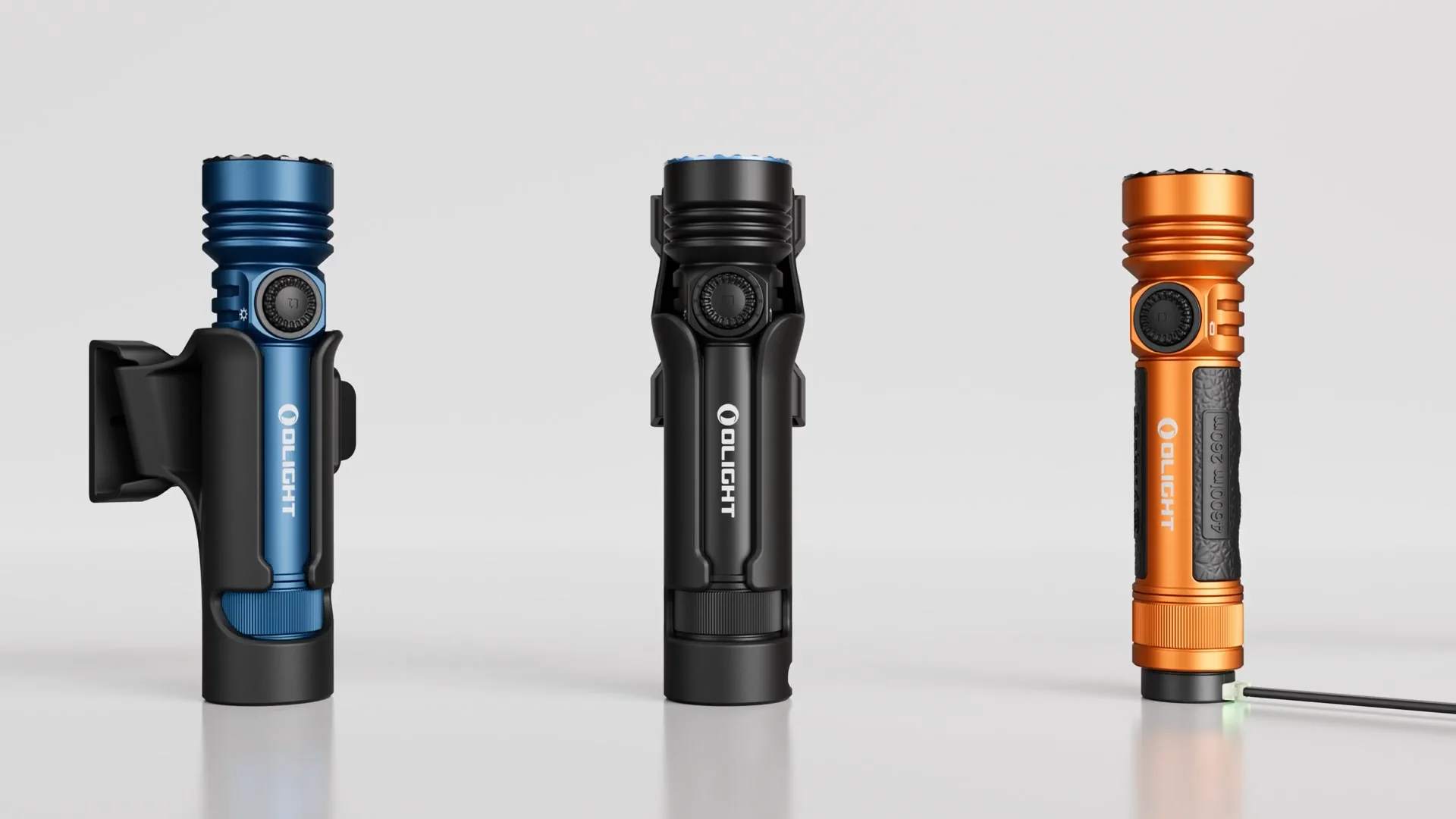 Buy online Olight Seeker 4 Pro Flashlight LED 4600 Lumens Black