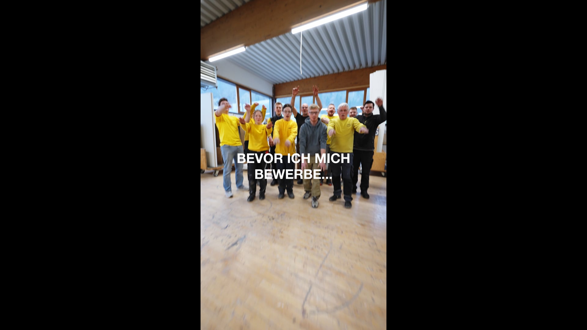 Bevor ich mich bewerbe ...