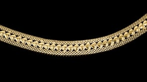 Italian 18kt Gold Over Sterling Silver Heart Motif Bracelet