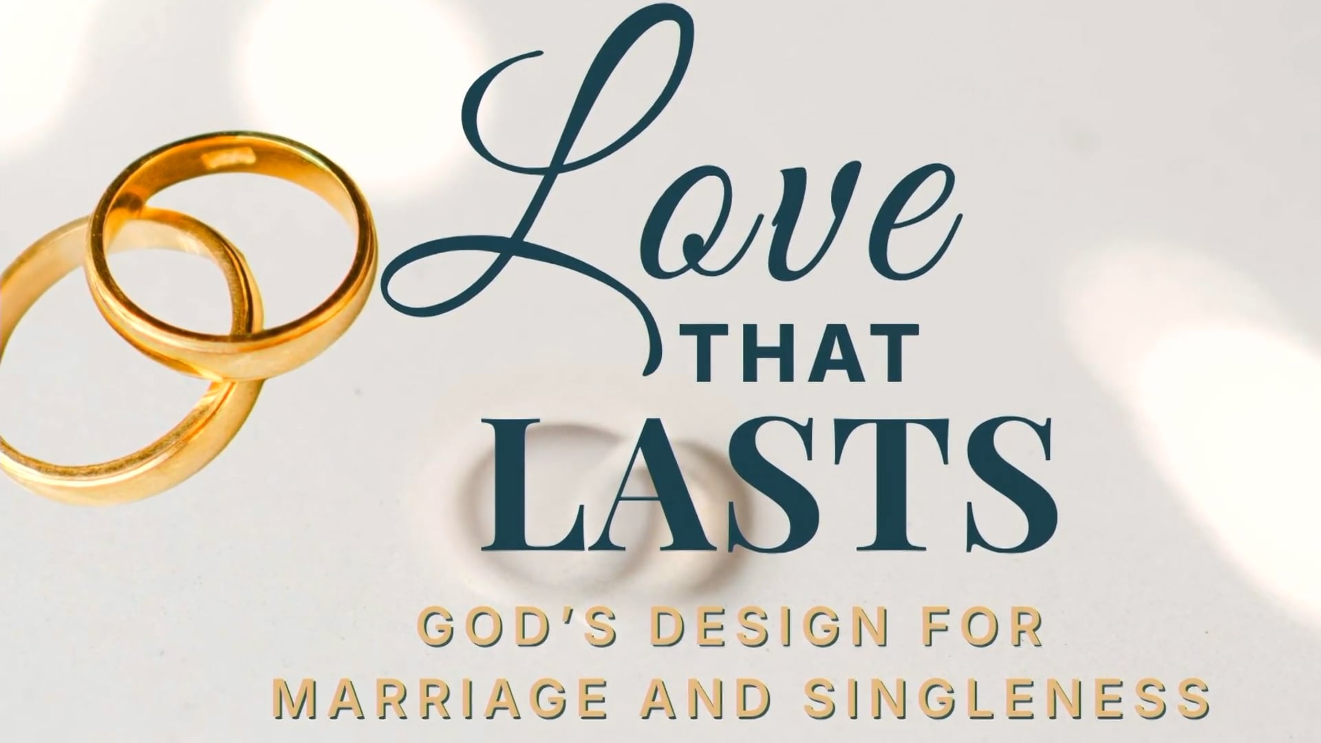 GOD’S DESIGN FOR MARRIAGE | 1-18-26