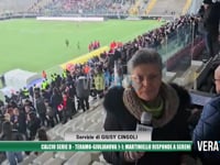Calcio Serie D - Teramo-Giulianova finisce 1-1: Martiniello risponde a Sereni