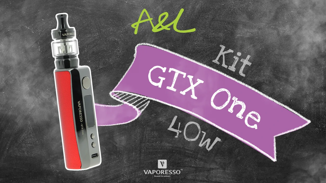 Presentation of Vaporesso's GTX One kit