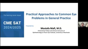 Practical Approaches to Common Eye Problems In General Practice