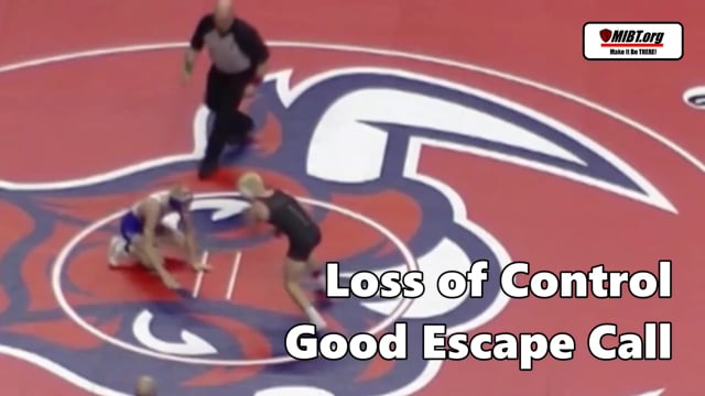 Loss of Control - Good Escape Call