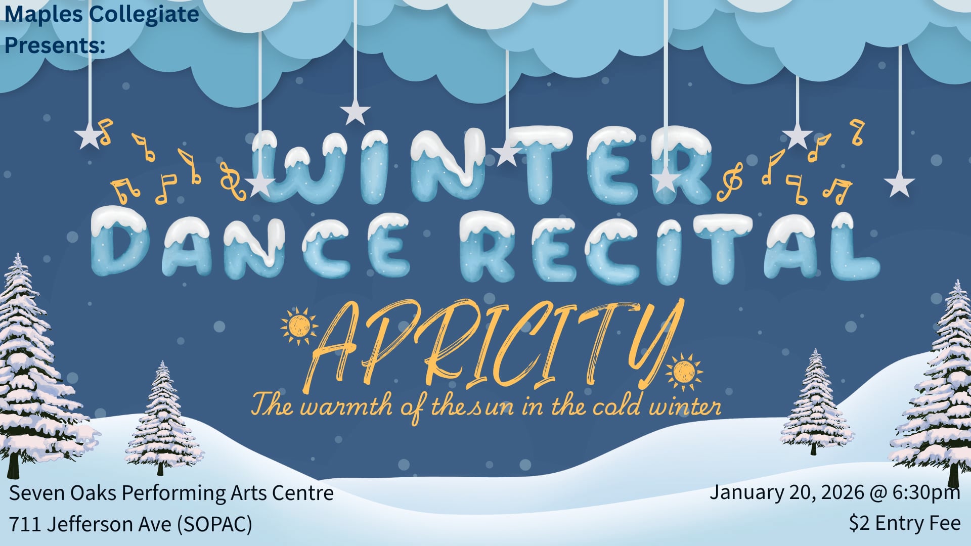 C7O-591 - Maples Collegiate Winter Dance Recital 2026